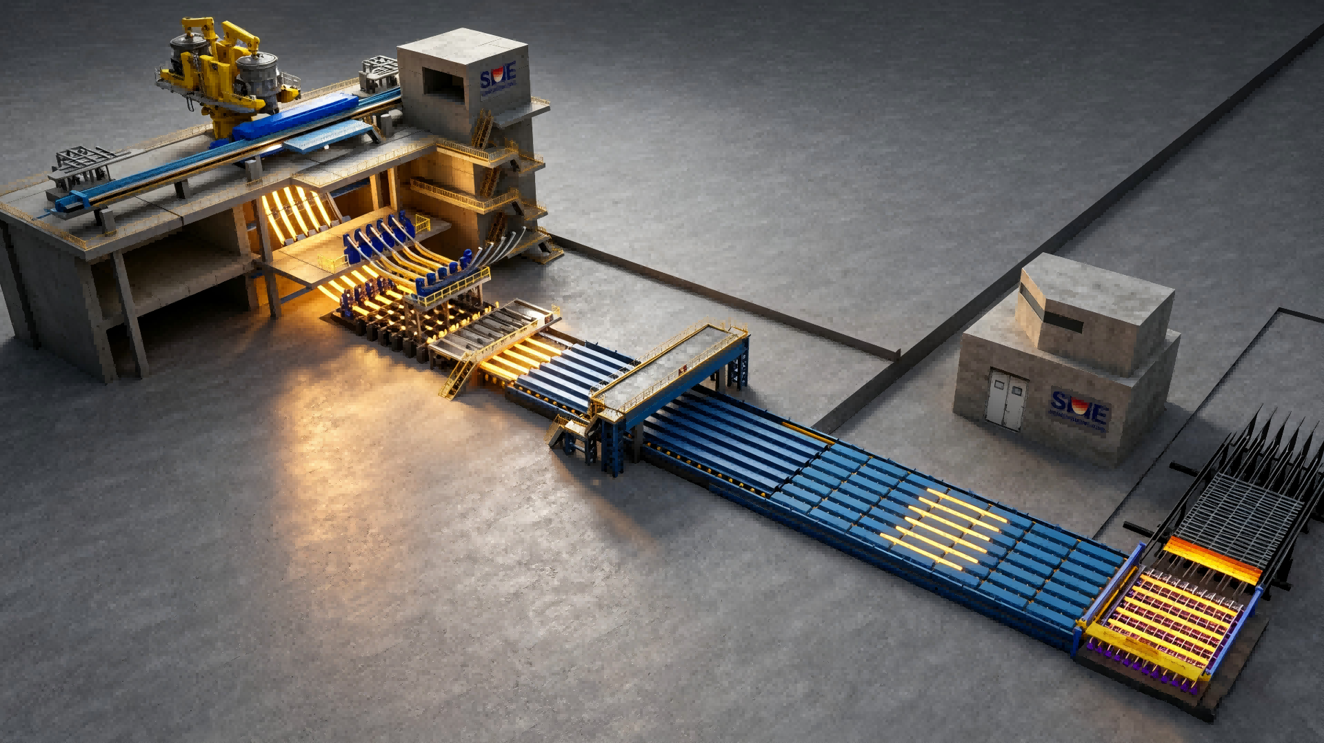 STEEL MAKING&CONTINUOUS CASTINGSMELTING FROM SCRAP